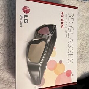 LG 3D Glasses AG-S100 LG 3D‎ TV New In Box